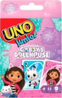 Mattel Uno junior dreamworks gabbys dollhouse kaartspel - thumbnail