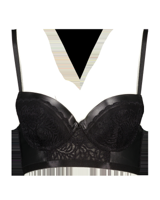 Demi Padded BH - Zwart - thumbnail