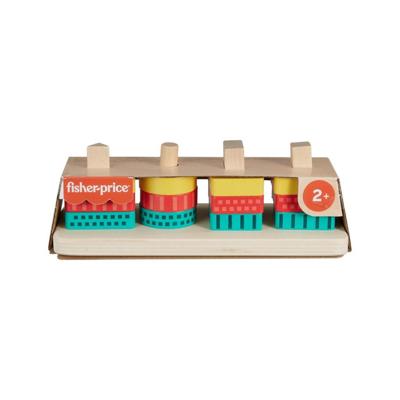 Fisher Price Houten Vormen Stapelen