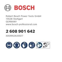 Bosch Accessories 2608901642 Schuurpapier voor multischuurmachine Korrelgrootte (num) 80 (l x b) 150 mm x 100 mm 50 stuk(s) - thumbnail
