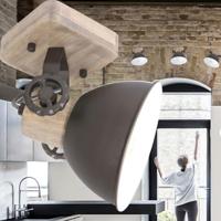 Mexlite Spot gearwood 7968a gun metal - thumbnail