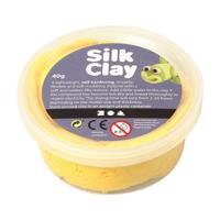 Silk Clay - geel, 40gr. - thumbnail