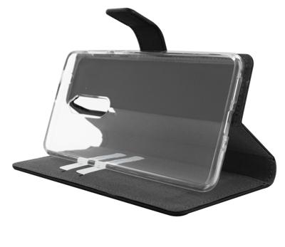 Premium Wallet TPU Case Nokia 8 - Smartphonehoesje - Booktype - PU leer - inclusief pashouder - zwart