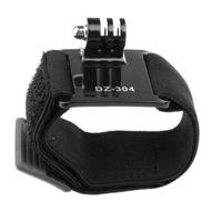 Dazzne 7 in 1 Helm Strap + Haak en Loop Fastener Belt + Gebogen Lijm + Chest Srap + J-haak en Platte Bases met 3M Sticker + Elastic Wrist Strap + Safe - thumbnail