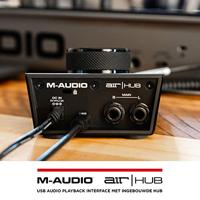 M-AUDIO AIR|Hub USB 2.0 Type-C Zwart - thumbnail