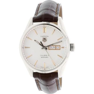 Tag Heuer Carrera automatisch herenhorloge met witte wijzerplaat WAR201DFC6291
