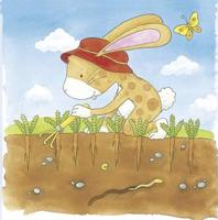 Goki houten lagenpuzzel moestuin, 53st. - thumbnail