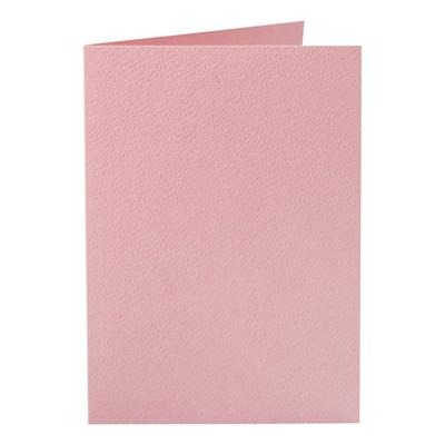 Kaarten, afmeting kaart 10,5x15 cm, 220 gr, roze, 10 stuk/ 1 doos