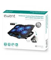 Gaming Cooling Base voor Laptop Ewent EW1259 17" - thumbnail