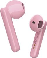 Trust Mobile Primo Touch Draadloze Bluetooth Oordopjes Wireless Earphones, 10 Uur Speeltijd in Totaal, Ingebouwde Microfoon, TWS, voor PC, Laptop, Smartphone, Tablet - Roze - thumbnail
