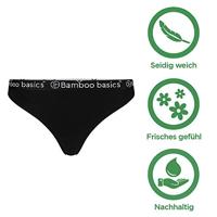3-pak strings - Emma - Bamboe dames strings - Elastische band - Comfort string - thumbnail