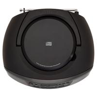 Aiwa BBTU-400BK: draagbare cd-radio met Bluetooth en USB, kleurendisplay, RDS, FM PLL, wekkerfunctie, kleur: zwart - thumbnail