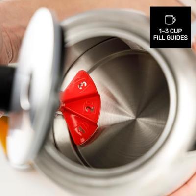 Waterkoker Taurus TAURUS SELENE COMPACT KE2400X Staal Roestvrij staal 2400 W 1 L