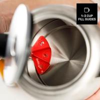 Waterkoker Taurus TAURUS SELENE COMPACT KE2400X Staal Roestvrij staal 2400 W 1 L - thumbnail