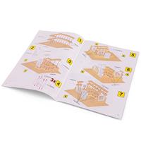 Teifoc bouwdoos Vakwerkhuis 35 x 29 cm karton bruin 5 delig - thumbnail