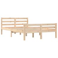 Bedframe massief hout 150x200 cm - thumbnail
