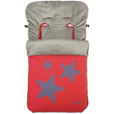 Gamberritos voetenzak Sterren 105 x 50 cm rood