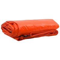 Zeil 650g / m Oranje 3,5 x 5 m Canvas met PVC-coating - thumbnail