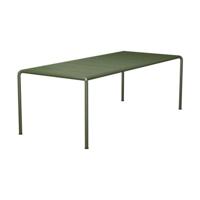 Houe Avanti tuintafel 222x98 cm Olive Green Aluminium - thumbnail