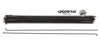 Alpina Spaken 13g (2,33mm) 290mm rvs zwart (p36)