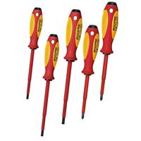 Schroevendraaierset WITTE Phillips Plat (5 Stuks) - thumbnail