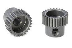 Team Corally - 64 DP Pinion - Short - Hard Anodised Aluminium - 25T - 3.17mm as