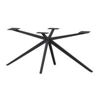 WOOOD Holland Kruispoot Xl - Metaal - Zwart - 72x170x80 - thumbnail