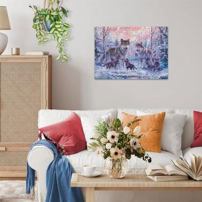 Ravensburger puzzel arctische wolven - 1000 stukjes