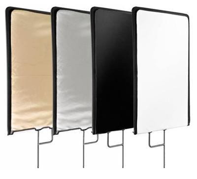 BRESSER C-Stand 5-in-1 Flag Panel 45x60cm
