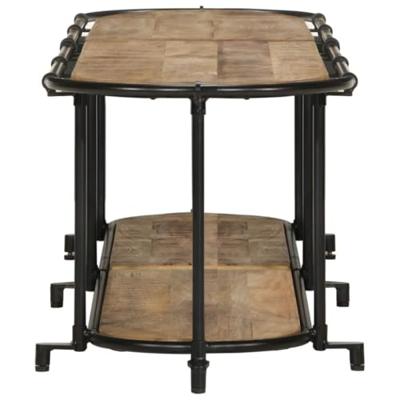 Tv-meubel 160x42x40 cm massief ruw mangohout