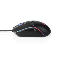 Nedis Gaming Muis | Bedraad | 800 / 1200 / 2400 / 3200 / 4800 / 7200 dpi | Instelbare DPI | Aantal knoppen: 6 | Programmeerbare knoppen | Rechtshandig - thumbnail