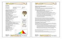 Segula Lamp Floating LED G150 6W 260LM 1900K Dimbaar Smoke - thumbnail