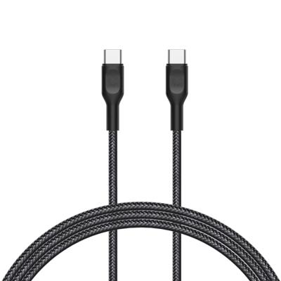 Cygnett USB-C naar USB-C snellaadkabel, 2,2 m, zwart