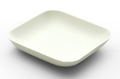 Bagastro bord vierkant 80 x 80 x h15 mm krimp à 40 stuks Bagastro bord vierkant 80 x 80 x h15 mm krimp à 40 stuks