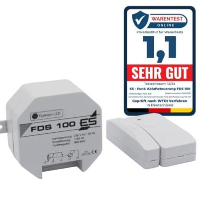 Schabus Draadloze afzuigingsbesturing FDS100 1150 W Wit Certificaten (ventilatie): DIBt