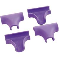 Steco t-signer paars per 4 past op 16mm voordrager - thumbnail