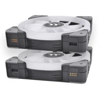 Thermaltake CL-F143-PL12SW-A PC-ventilator Zwart, Transparant, RGB (b x h x d) 120 x 120 x 25 mm Incl. RGB-verlichtingsbesturing - thumbnail