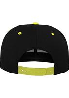 Flexfit FX6089MT Classic Snapback 2-Tone - Black/Neon Yellow - One Size - thumbnail
