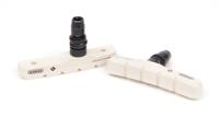 Elvedes Remblokset v-brake 72 mm - wit (op kaart) - thumbnail