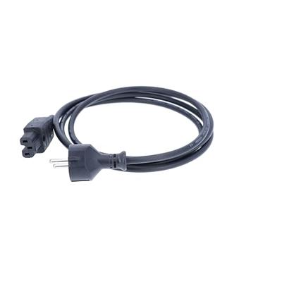 AS Schwabe 70874 Aansluitkabel Stroom Zwart 2.00 m