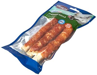 TRIXIE DENTA FUN CHICKEN CHEWING ROLLS 17 CM 3 ST 140 GR TRIXIE DENTA FUN CHICKEN CHEWING ROLLS 17 CM 3 ST 140 GR