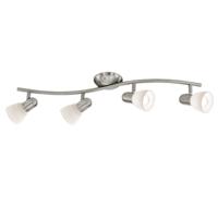 Eglo PlafondspotDakar 1 4-lichts nikkel mat - 88474 - thumbnail
