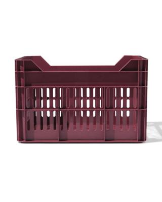 HEMA Fietskrat 30L bordeauxrood (bordeauxrood)