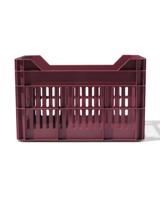 HEMA Fietskrat 30L bordeauxrood (bordeauxrood) - thumbnail