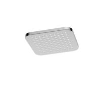 Hoofddouche Hotbath Gal Vierkant 22x22 cm Chroom - thumbnail