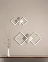 Searchlight Design wandlampWall Art 47cm grijs - 2722SS - thumbnail