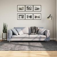 VidaXL Vloerkleed huarte laagpolig zacht wasbaar 160x230 cm antraciet - thumbnail