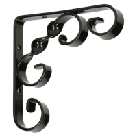 pgb-Europe FG | Plankendrager ornament 200x200 ZnZwart FG03840032002005 - thumbnail