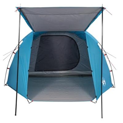 VidaXL Tunneltent 4-persoons waterdicht blauw