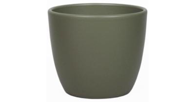 Floran bloempot boule 17,5x15 cm legergroen mat